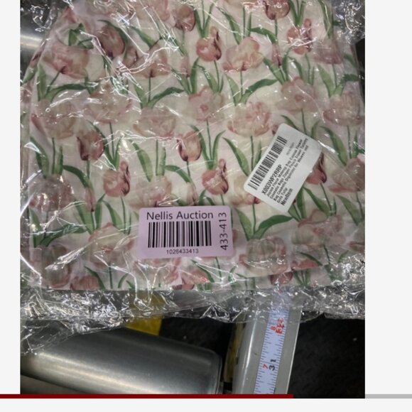 Floral Makeup Pouch Makeup Bag 3 PACK TULIP PATTERN NEW IN PACKAGE - Picture 2 of 3